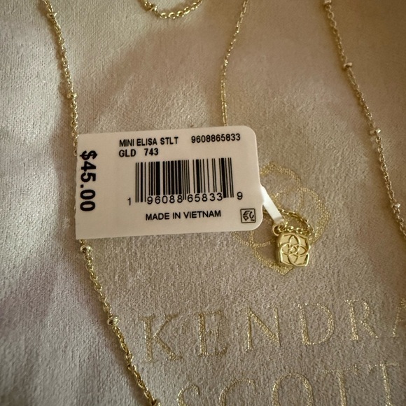 Kendra Scott Mini Elisa Necklace NWT - Picture 3 of 3